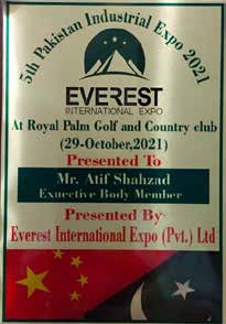 5th Pakistan Industrial Expo 2021 — Everest International Expo