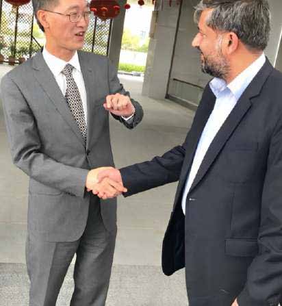 Meeting H.E. Yao Jing, Chinese Ambassador to Pakistan
