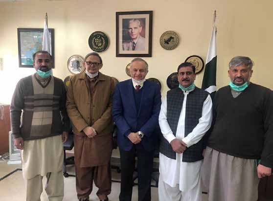 Meeting with Mr Abdul Razzaq Dawood, Federal Minister for Industries