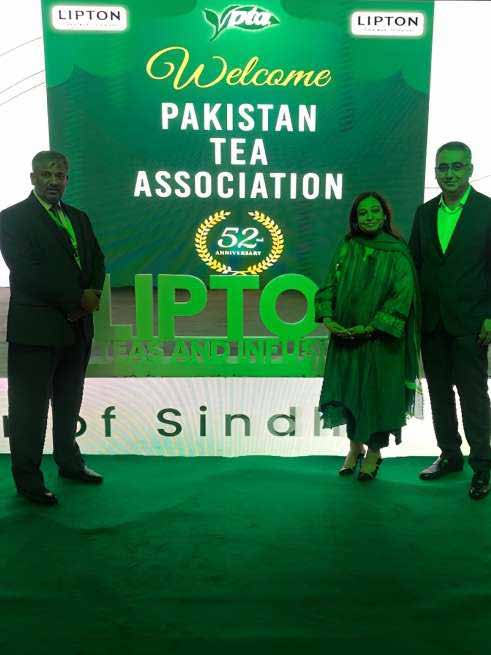 Makka Agency at the Pakistan Tea Association's 52nd anniversary, with Lipton
