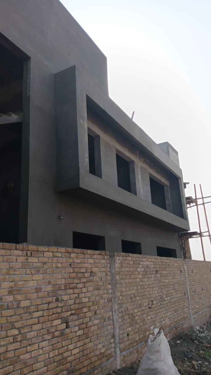 Facade nearing completion