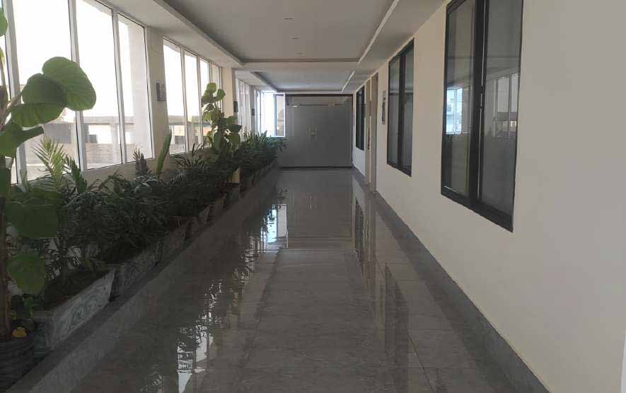 Office corridor